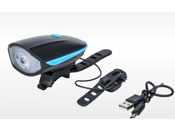 10525 (7588)  Фонарик+сигнал USB (120) N